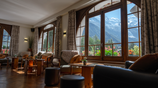 Bar Chalet hotel La Sapiniere in Chamonix