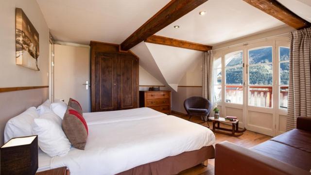 suite chalet hôtel La Sapinière à Chamonix