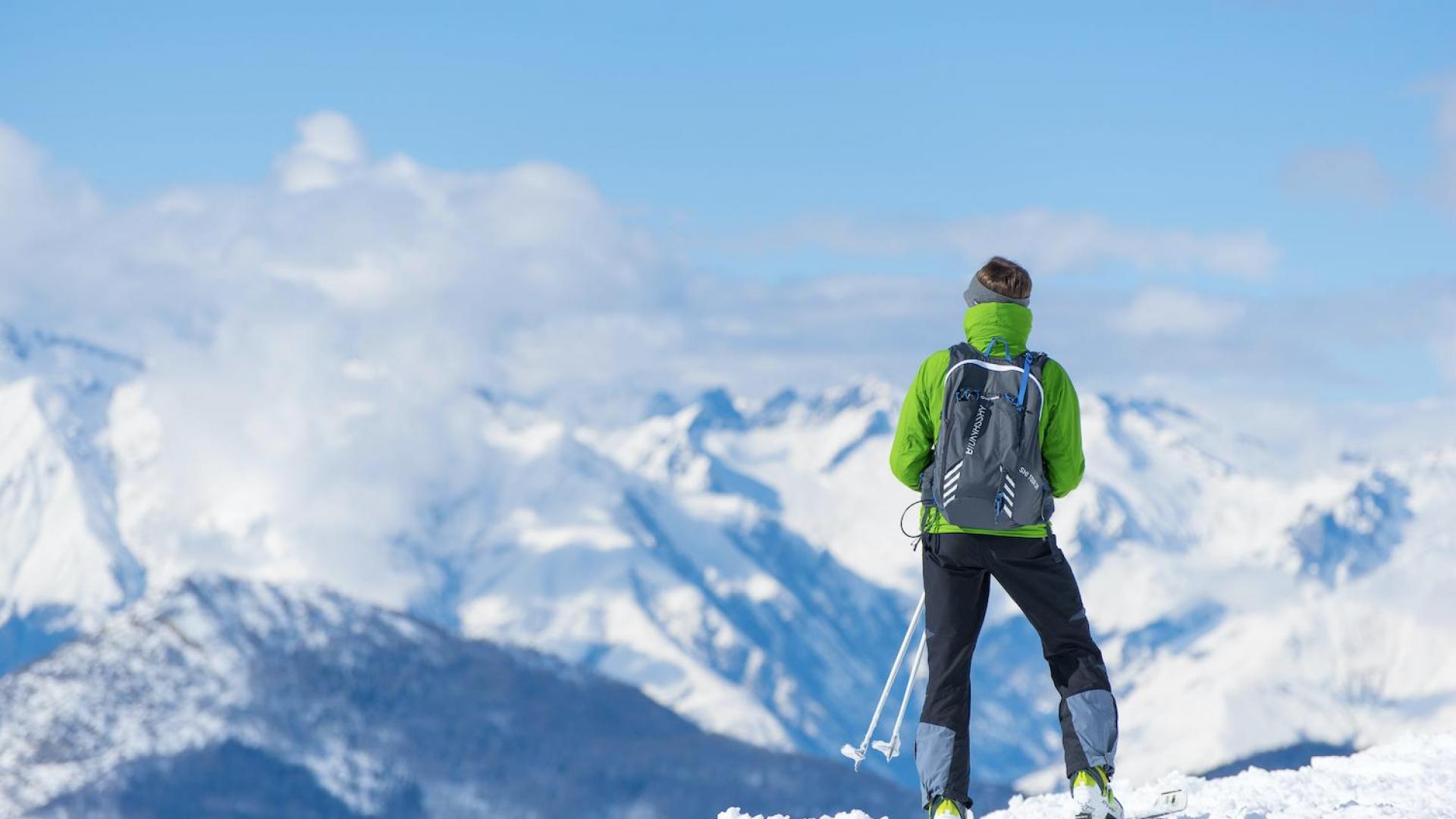 ski dans le masif du Mont-Blanc